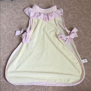 Edgehill Collection Yellow and Pink SunHouse Children’s Collab terry cover up